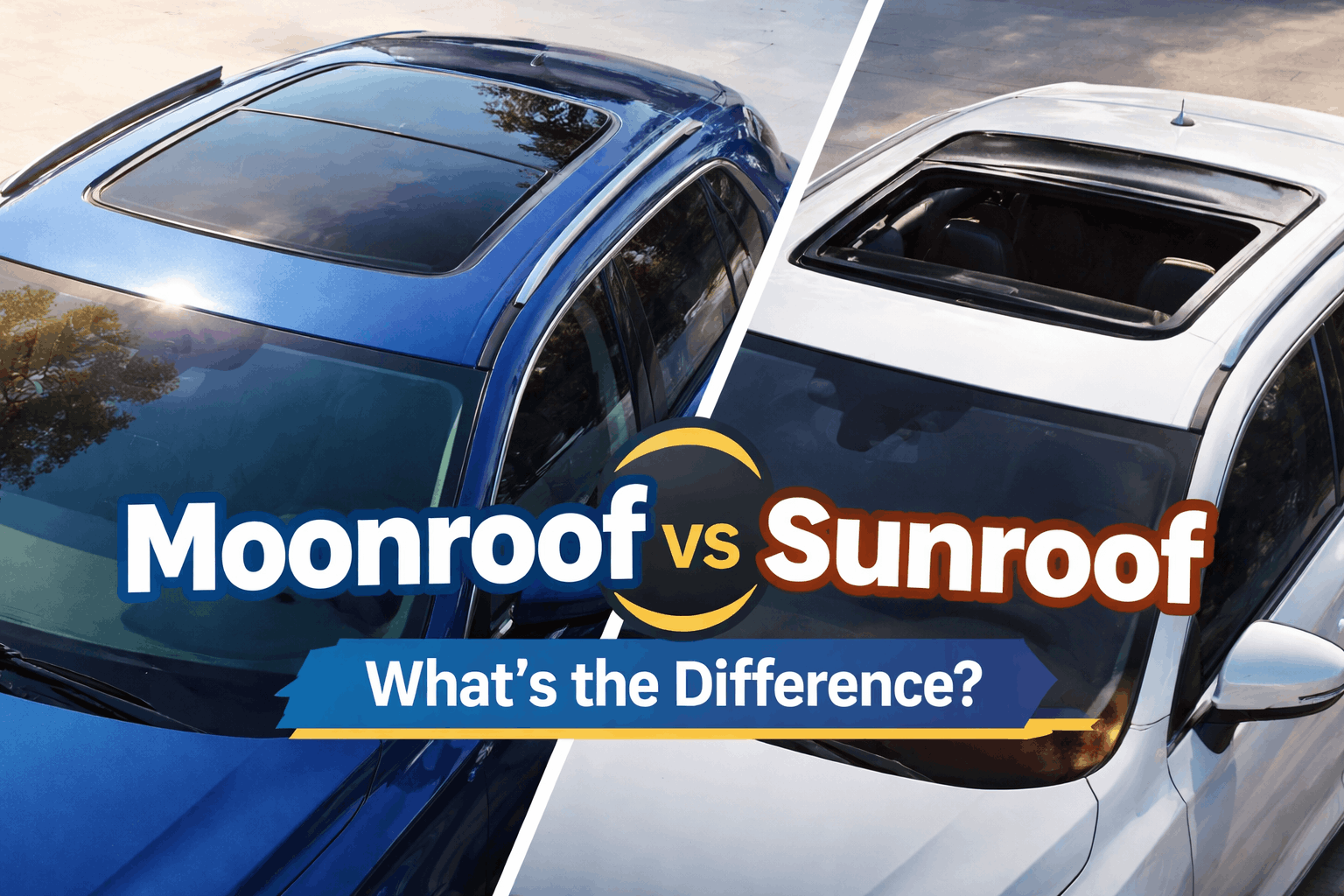 Moonroof vs Sunroof: What’s the Difference? Find out