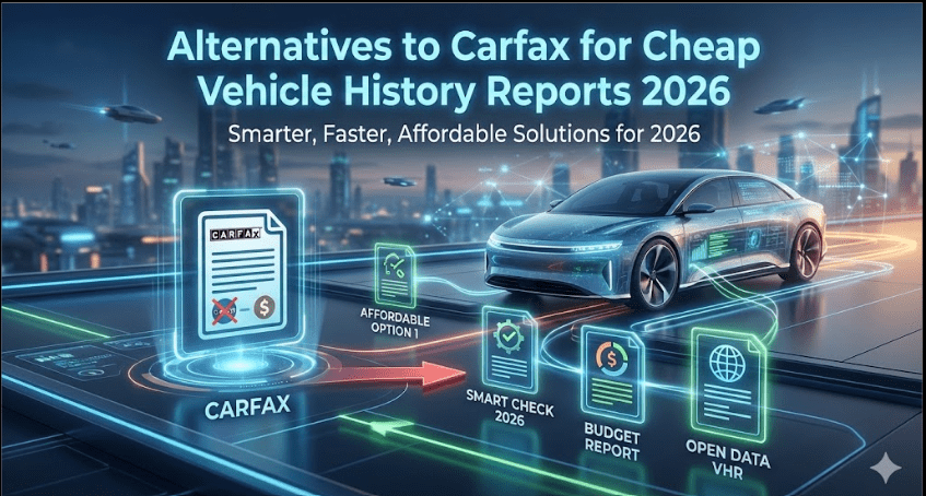 Alternatives to Carfax for Cheap Vehicle History Reports 2026 | Comparison Guide