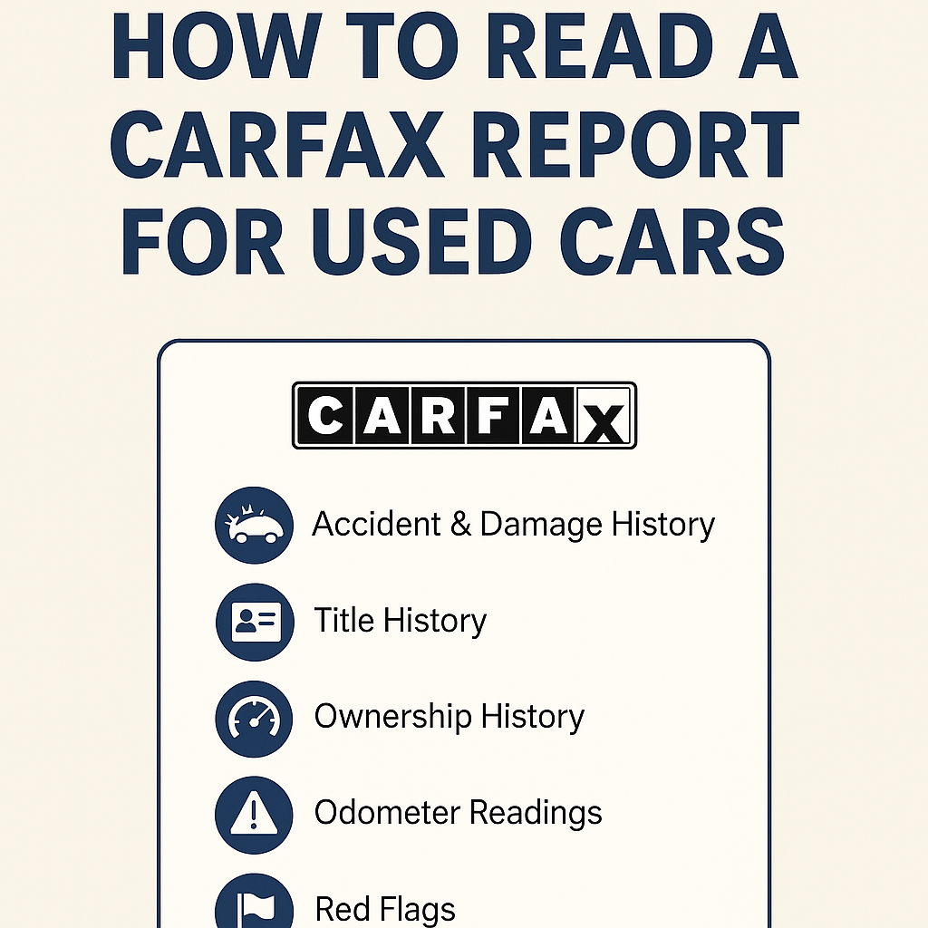 How to Read a Carfax Report for Used Cars? A Detailed Guide 2025