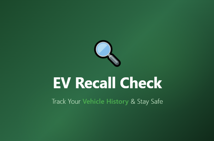 EV Recall Guide: How CARFAX Tracks Electric Vehicle Recalls