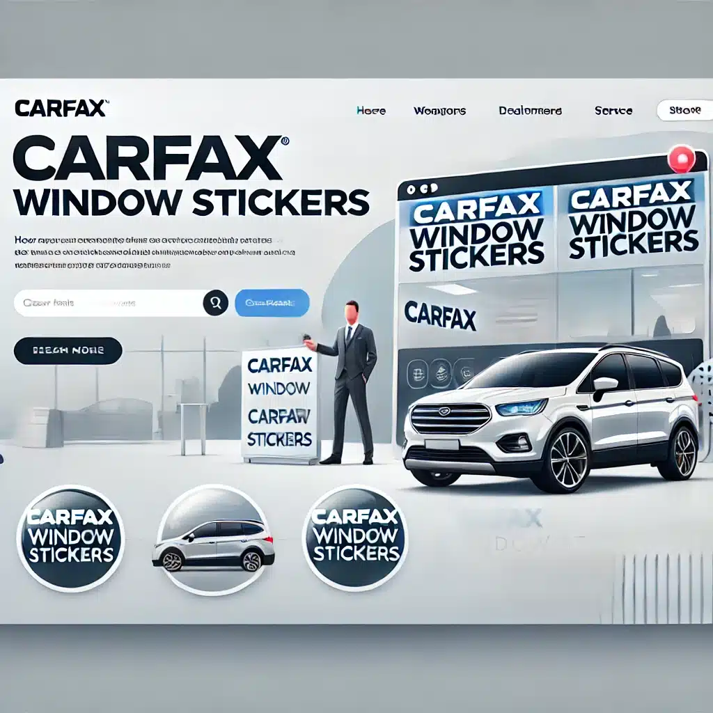 Understanding Carfax Window Stickers: Why They Matter When Buying a Used Car